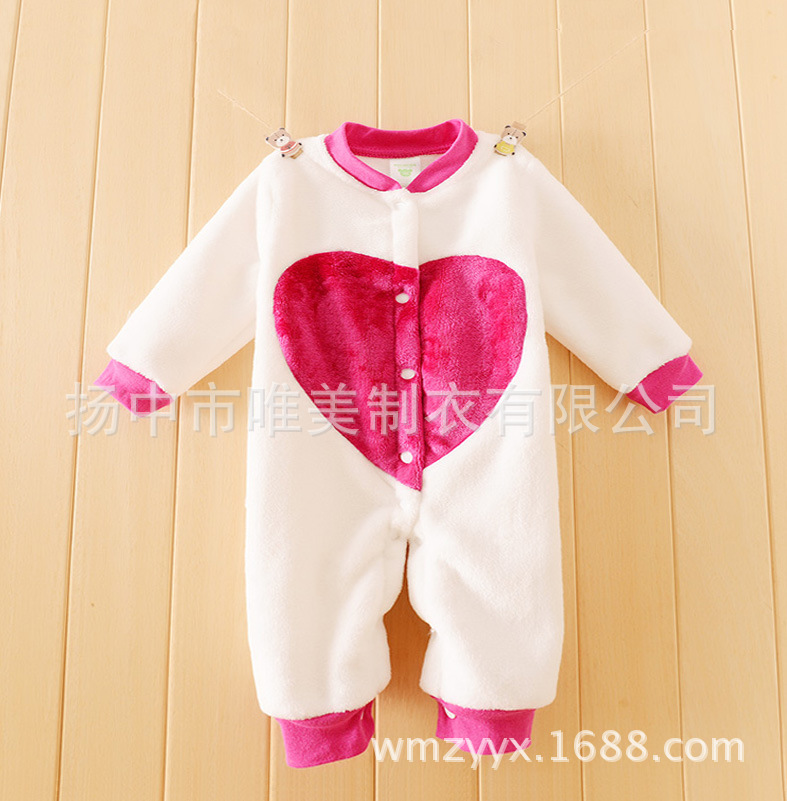 秋冬季寶寶春季新生兒長袖外出服