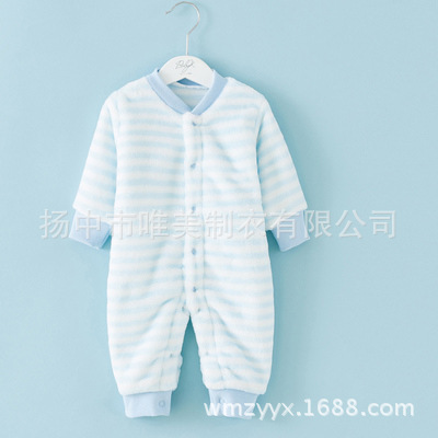 秋冬季寶寶春季新生兒長袖外出服