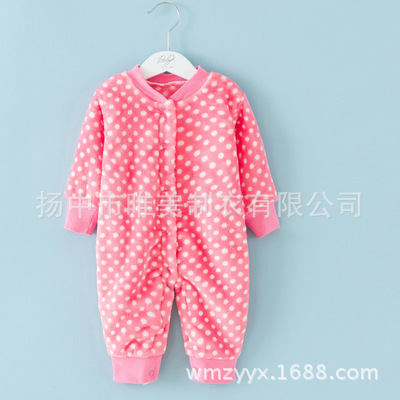 秋冬季寶寶春季新生兒長袖外出服